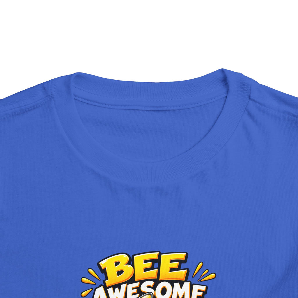 Bee Awesome Toddler Tee — Cute Bumblebee Graphic Kids Shirt