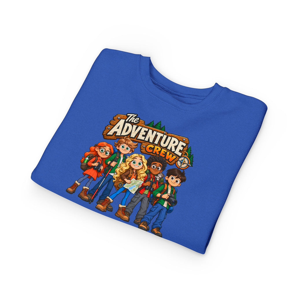 Toddler Sweatshirt — The Adventure Crew Kids Graphic Pullover