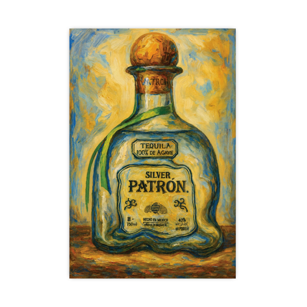 Copy of Blue Chronos Poster — Vintage Steampunk Comic Art Matte Print