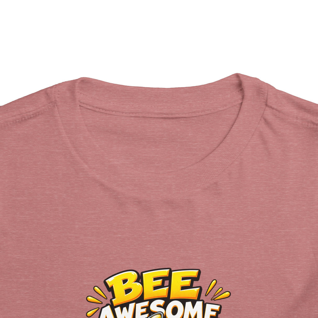 Bee Awesome Toddler Tee — Cute Bumblebee Graphic Kids Shirt