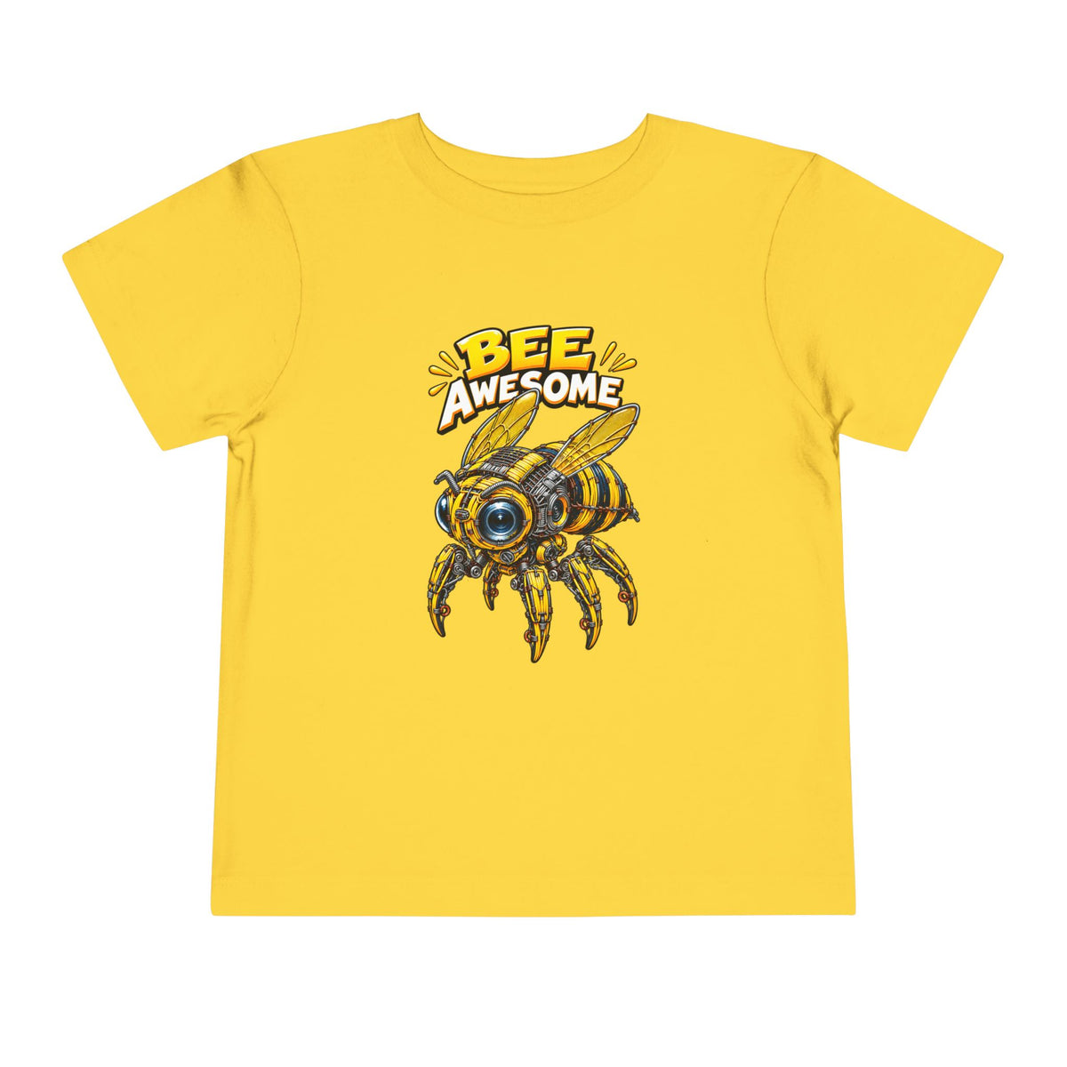 Bee Awesome Toddler Tee — Cute Bumblebee Graphic Kids Shirt