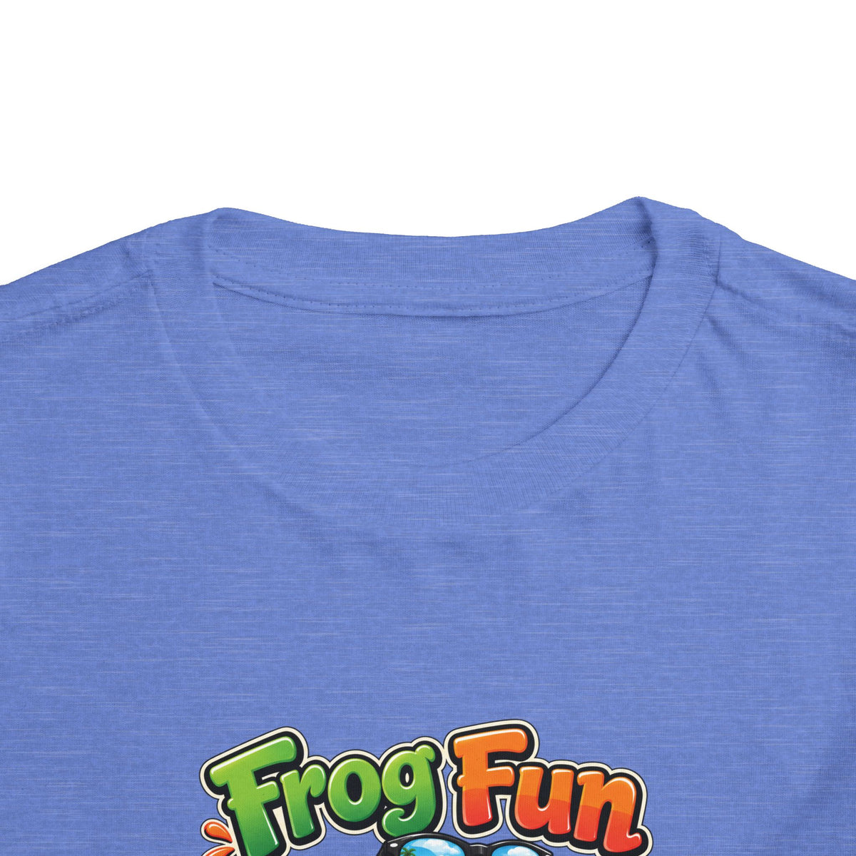 Toddler Tee - 'Frog Fun' Cute Vacation Frog Beach Shirt for Kids
