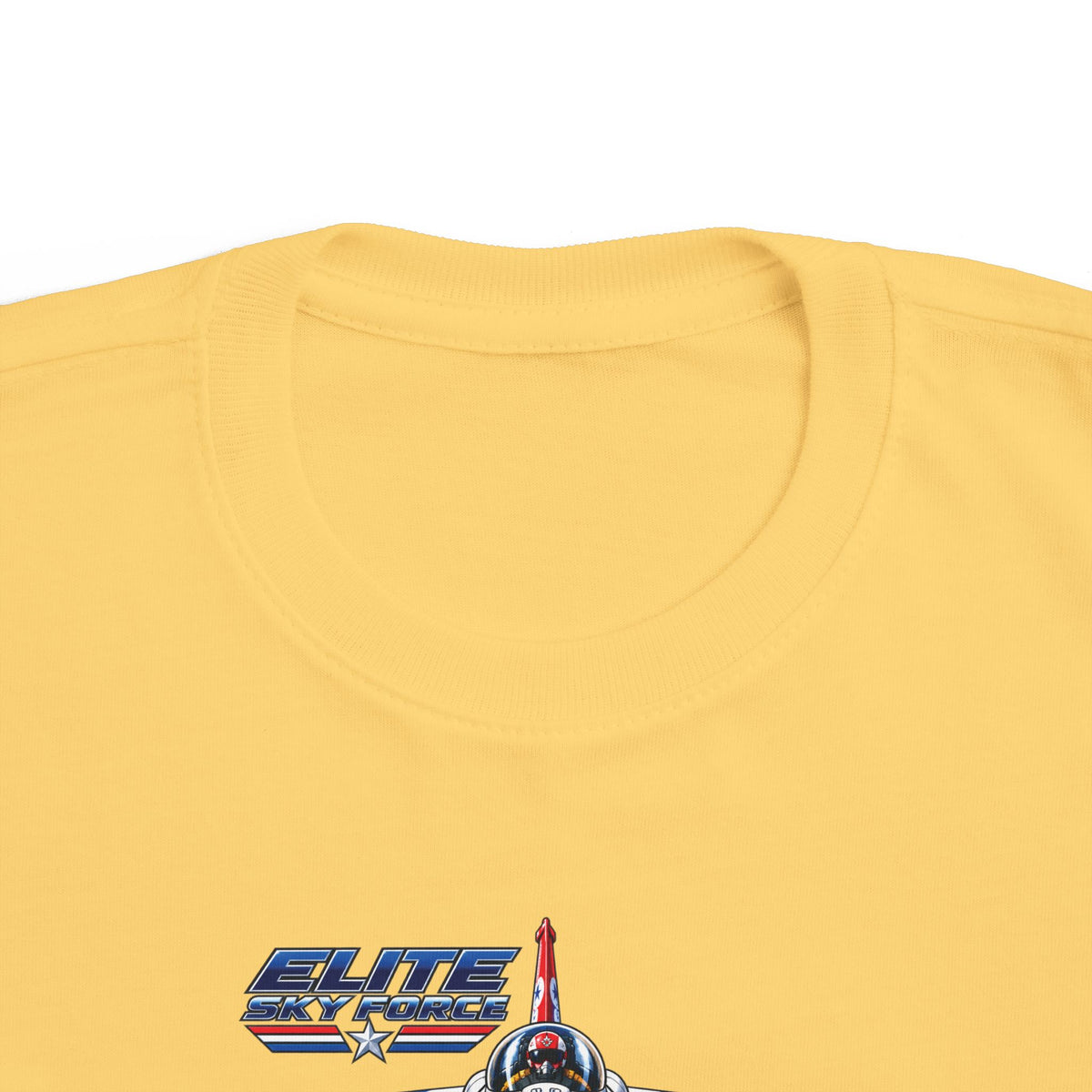 Toddler Jet Plane Tee — "Blue Angels" Fighter Jet Graphic Kids Shirt