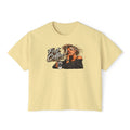 First Coffee Graphic Tee — Women's Boxy Tee