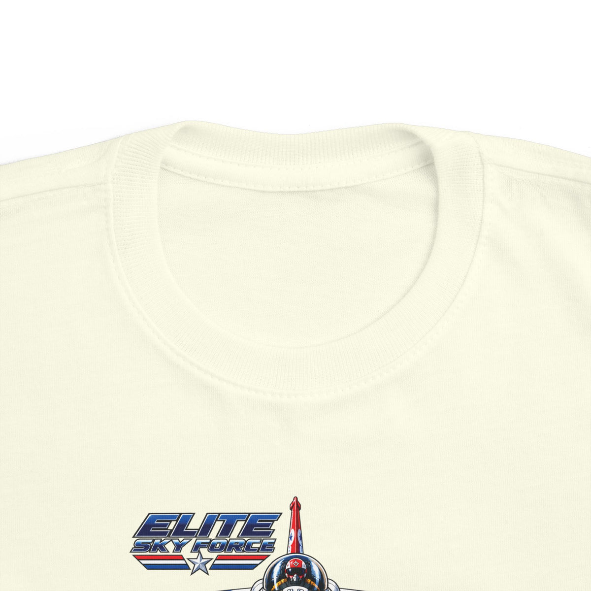 Toddler Jet Plane Tee — "Blue Angels" Fighter Jet Graphic Kids Shirt