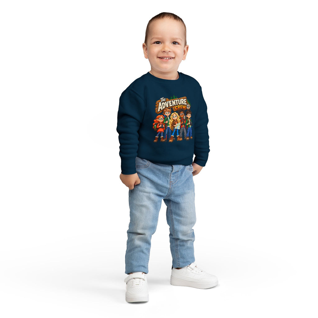 Toddler Sweatshirt — The Adventure Crew Kids Graphic Pullover