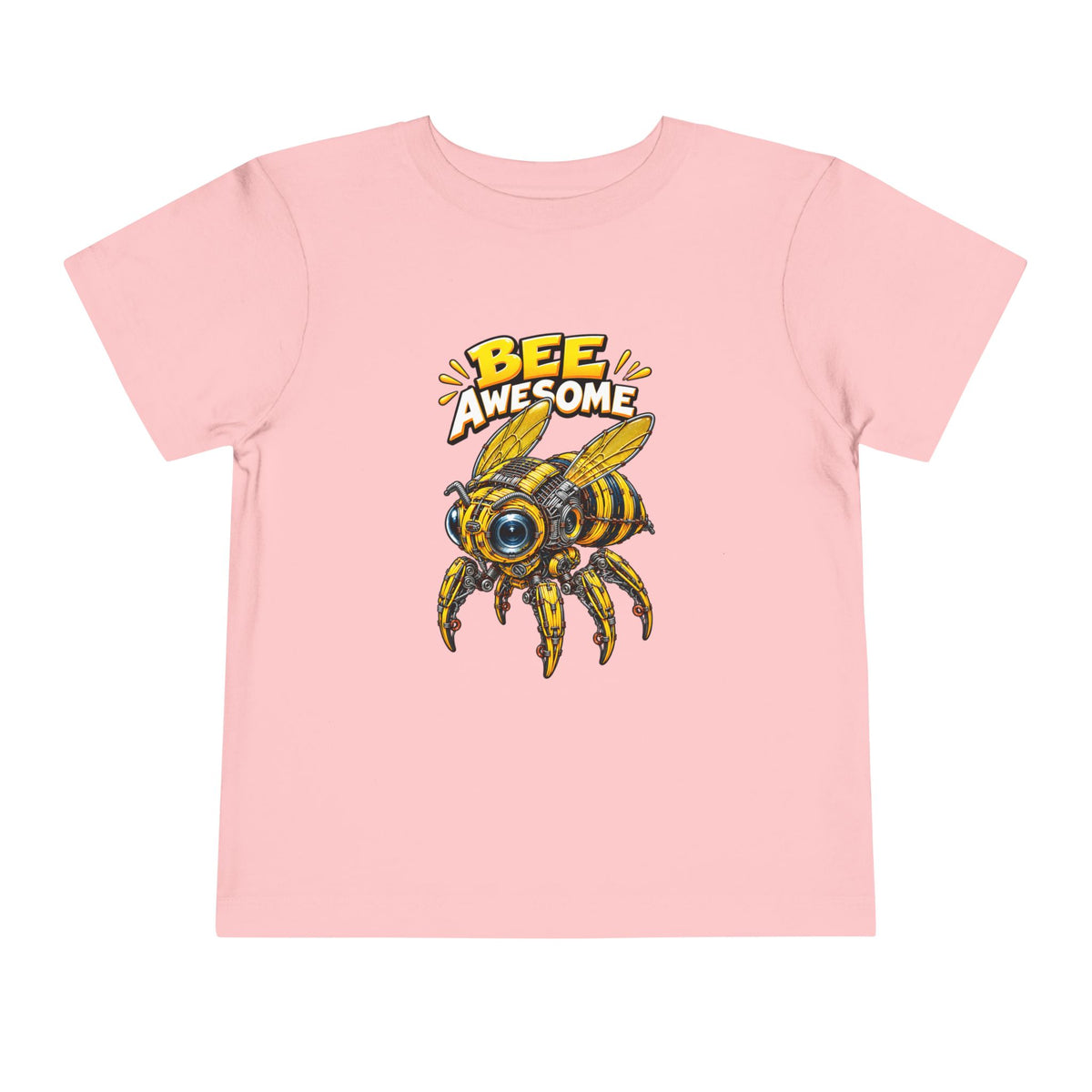 Bee Awesome Toddler Tee — Cute Bumblebee Graphic Kids Shirt