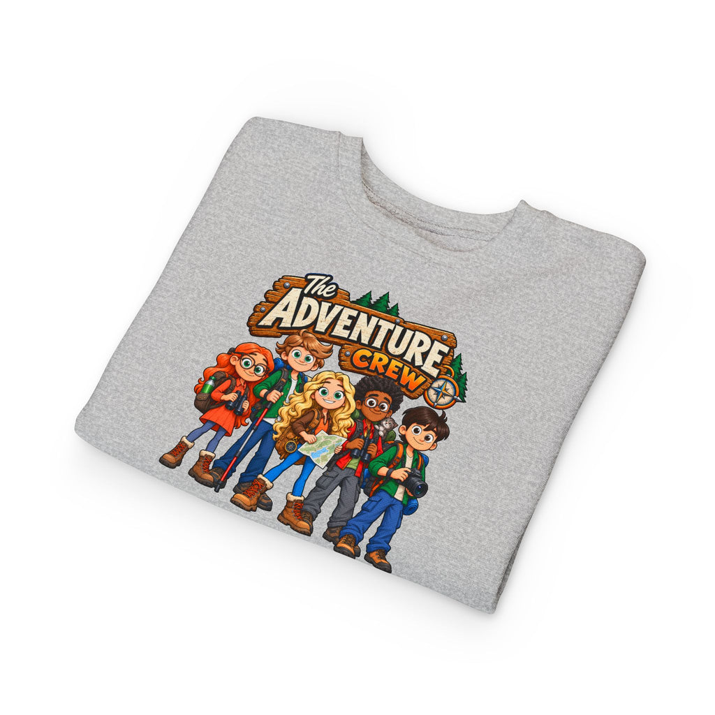 Toddler Sweatshirt — The Adventure Crew Kids Graphic Pullover