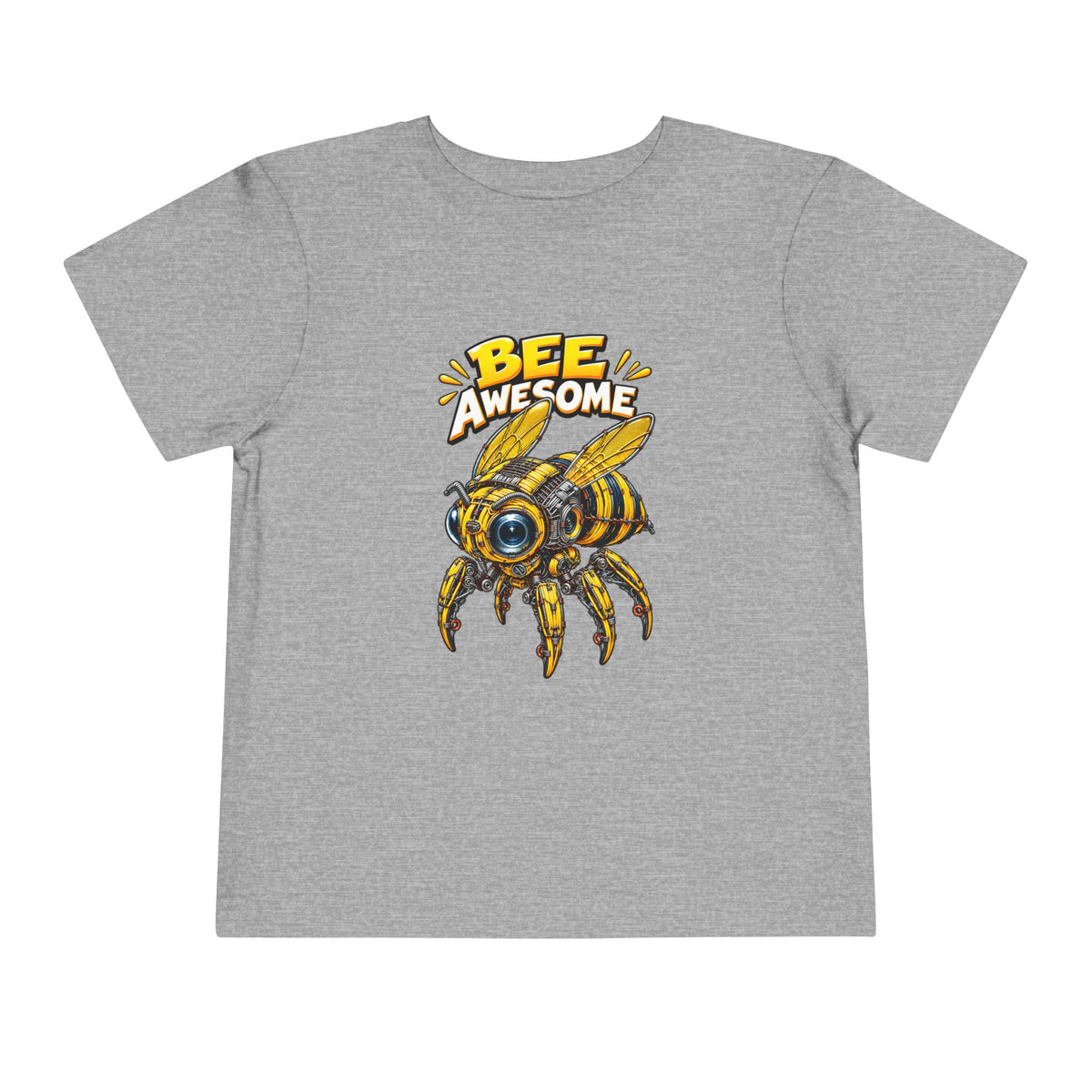 Bee Awesome Toddler Tee — Cute Bumblebee Graphic Kids Shirt