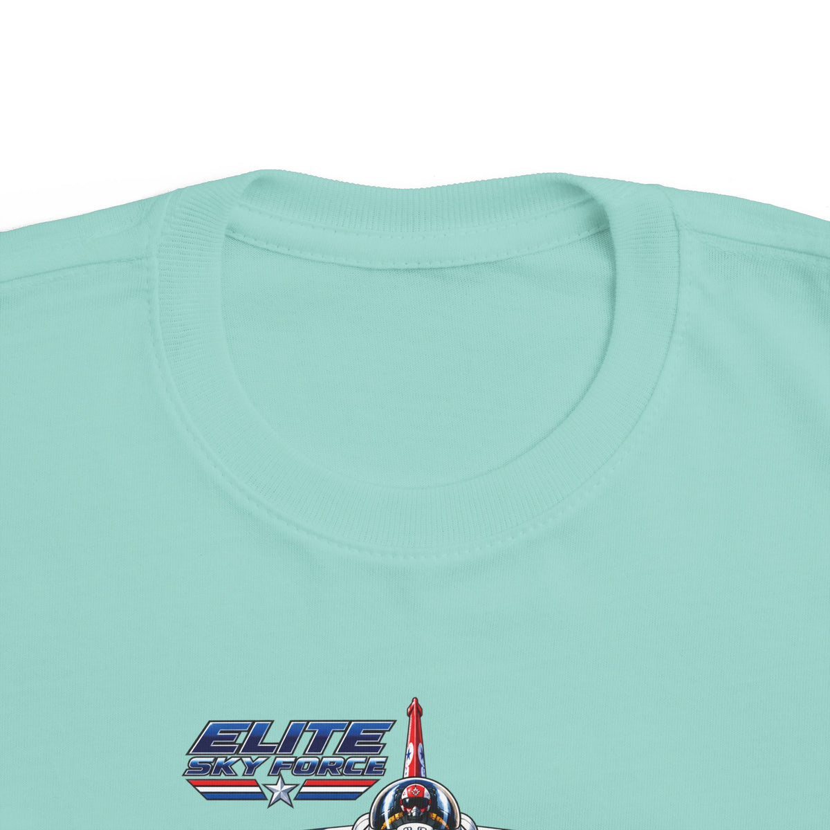 Toddler Jet Plane Tee — "Blue Angels" Fighter Jet Graphic Kids Shirt