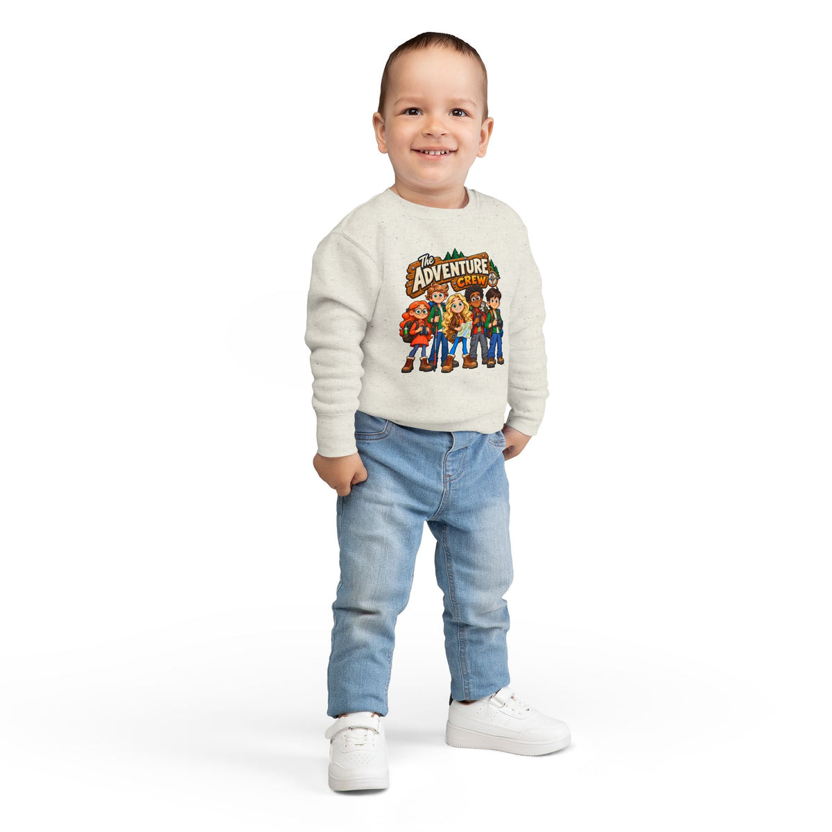 Toddler Sweatshirt — The Adventure Crew Kids Graphic Pullover