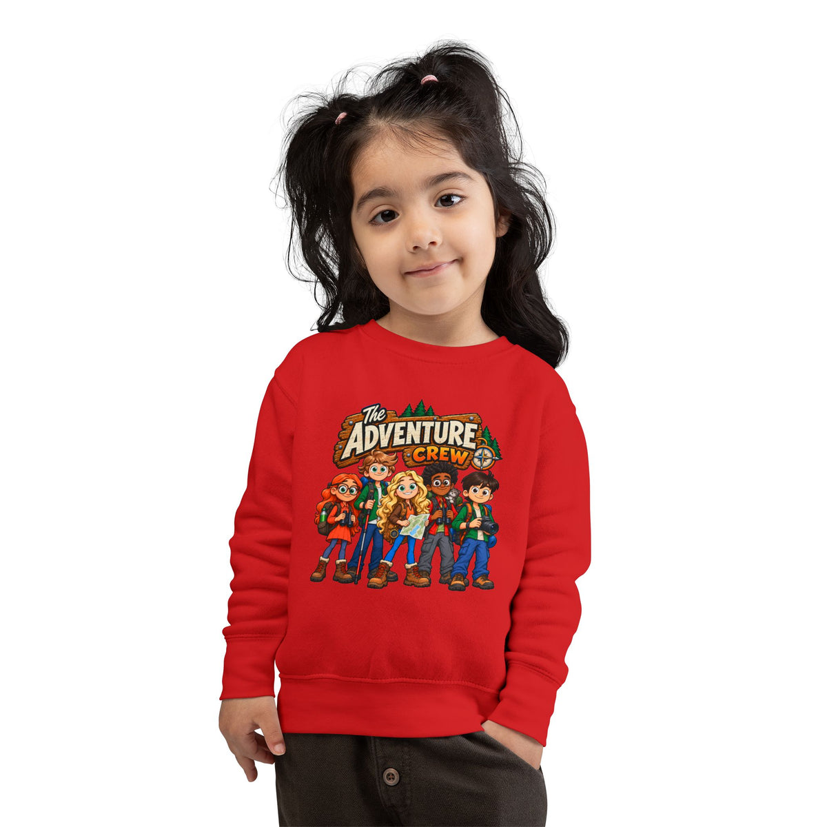 Toddler Sweatshirt — The Adventure Crew Kids Graphic Pullover