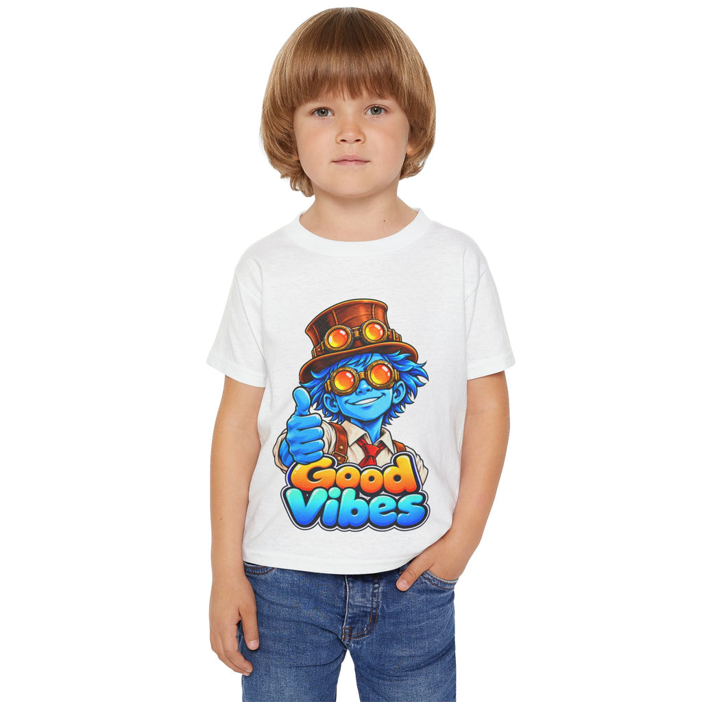 Good Vibes – Stay Curious Little Explorer Graphic Tee