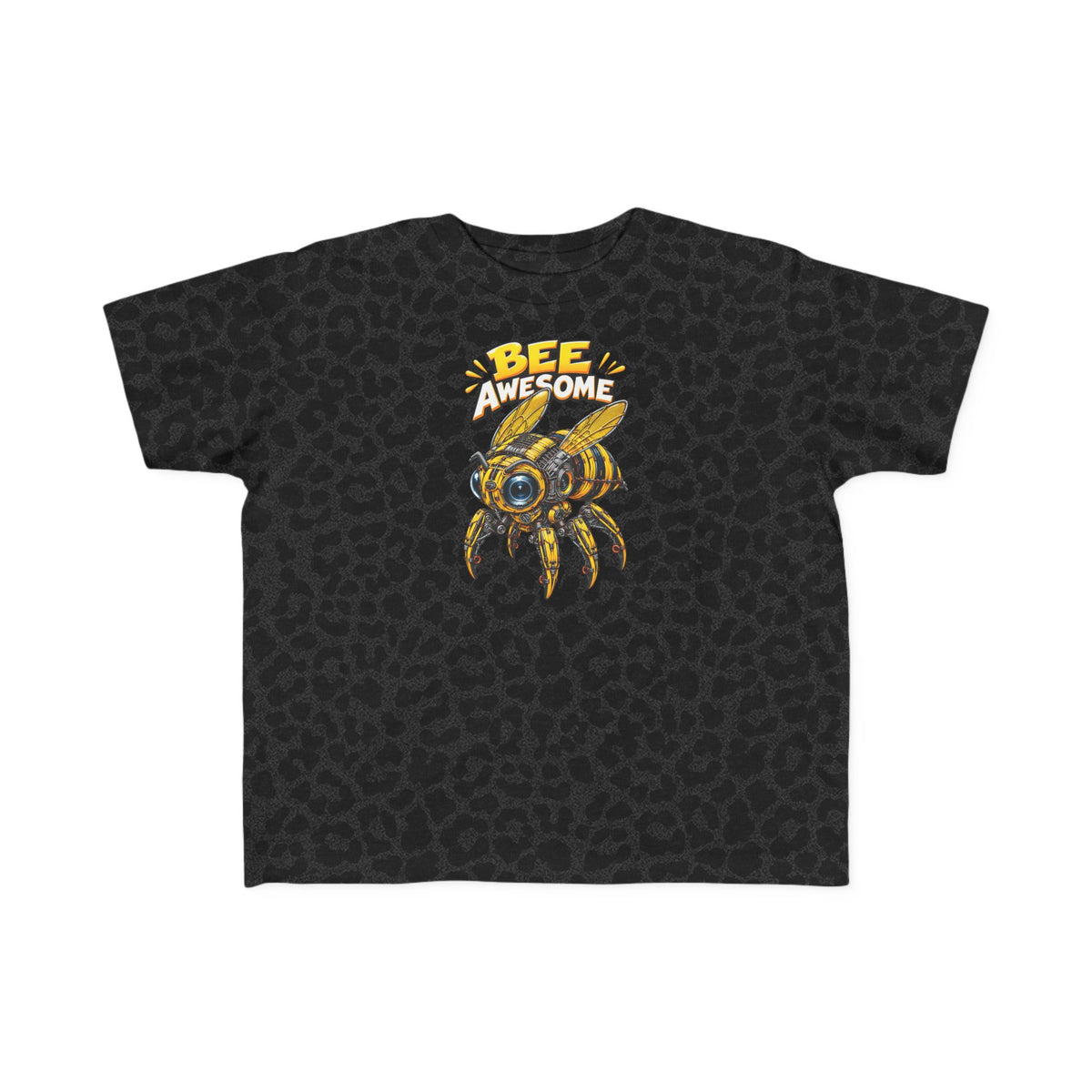 Kids Tee — "Bee Awesome" Cartoon Bumblebee Toddlers' T‑Shirt