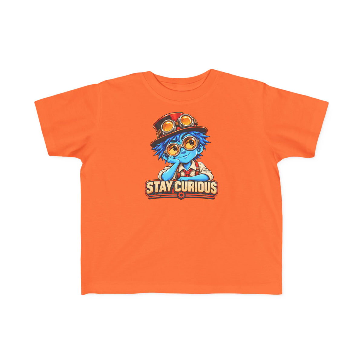 Stay Curious Toddler Tee — Cute Traveler Explorer Kids Shirt