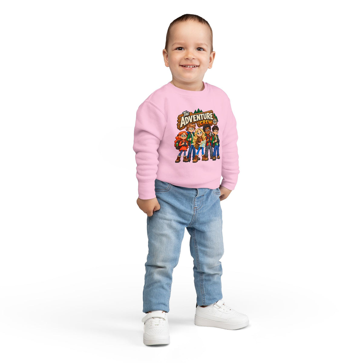 Toddler Sweatshirt — The Adventure Crew Kids Graphic Pullover