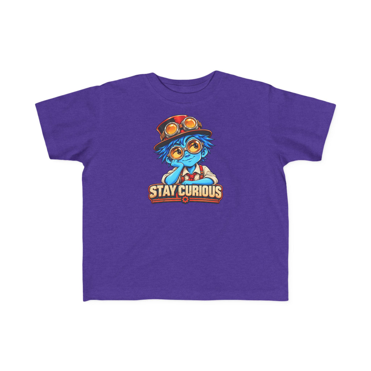 Stay Curious Toddler Tee — Cute Traveler Explorer Kids Shirt