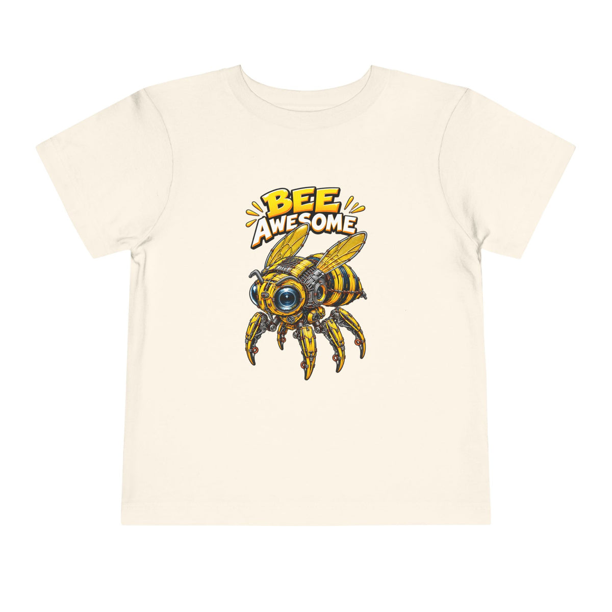 Bee Awesome Toddler Tee — Cute Bumblebee Graphic Kids Shirt