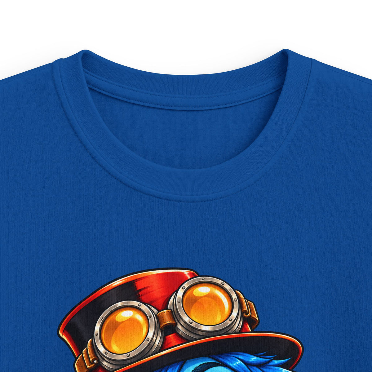 Kids Tee — "Stay Curious" Steampunk Explorer Graphic