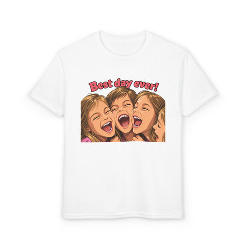 Best Day Ever! | Happy Friends Laughing Cartoon Art