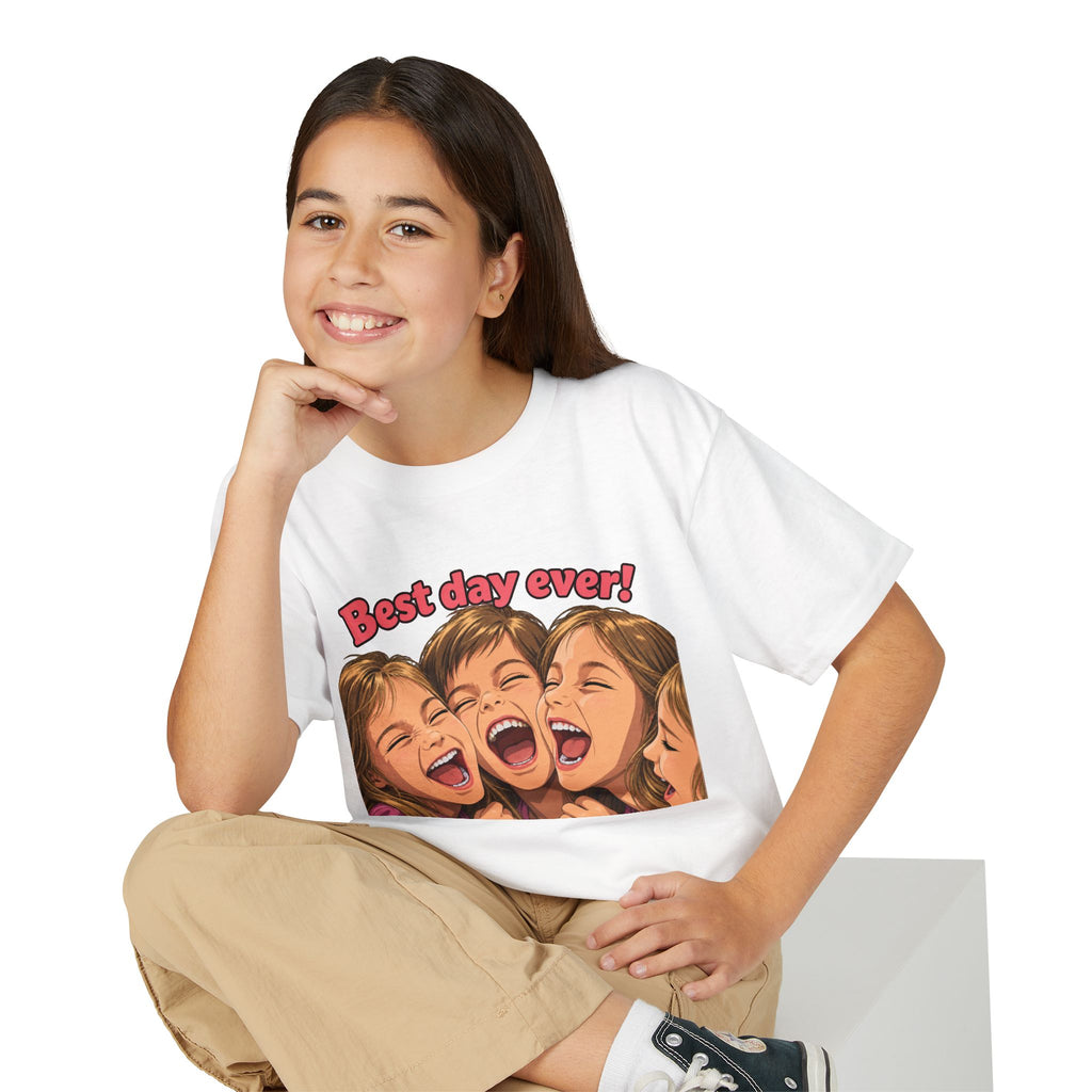 Best Day Ever! | Happy Friends Laughing Cartoon Art