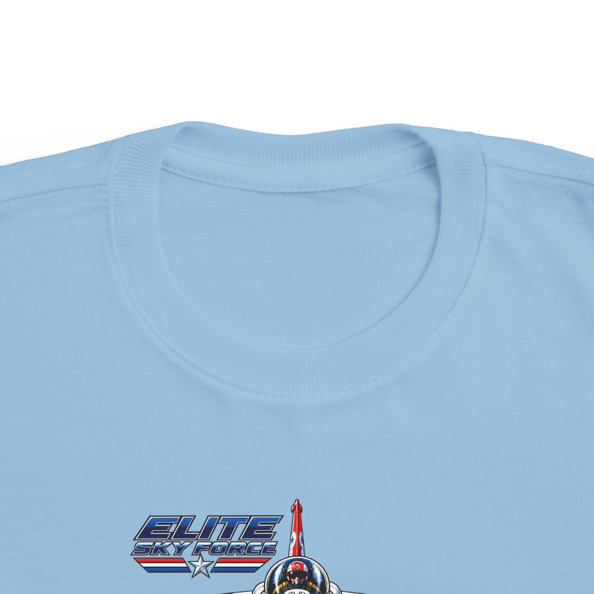 Toddler Jet Plane Tee — "Blue Angels" Fighter Jet Graphic Kids Shirt
