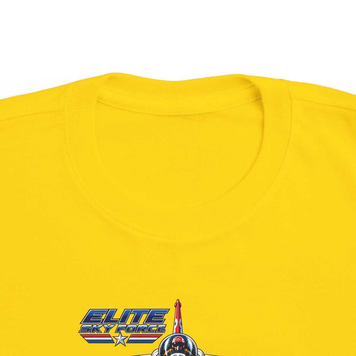 Toddler Jet Plane Tee — "Blue Angels" Fighter Jet Graphic Kids Shirt