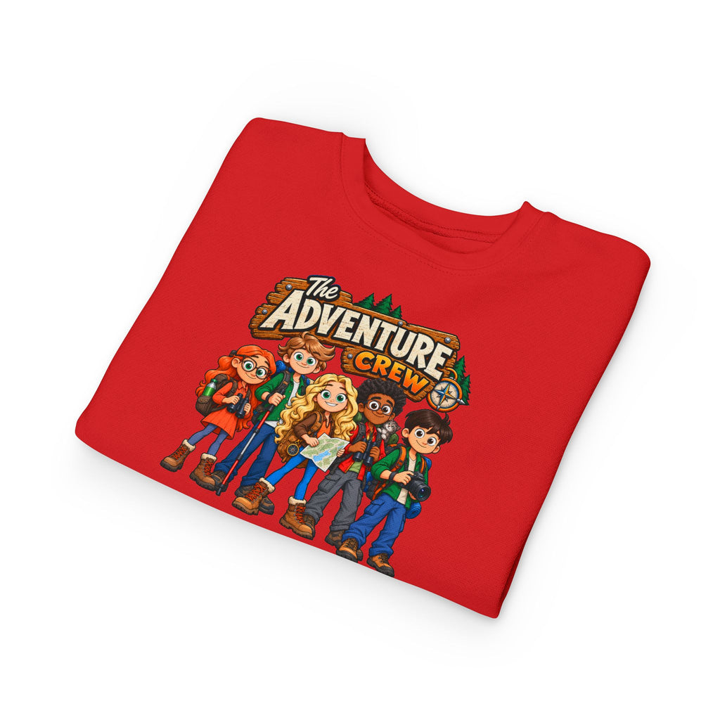 Toddler Sweatshirt — The Adventure Crew Kids Graphic Pullover