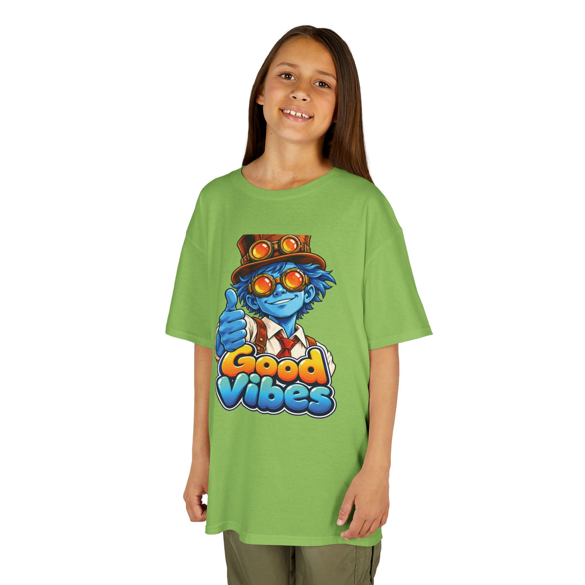 Good Vibes – Stay Curious Little Explorer Graphic Tee