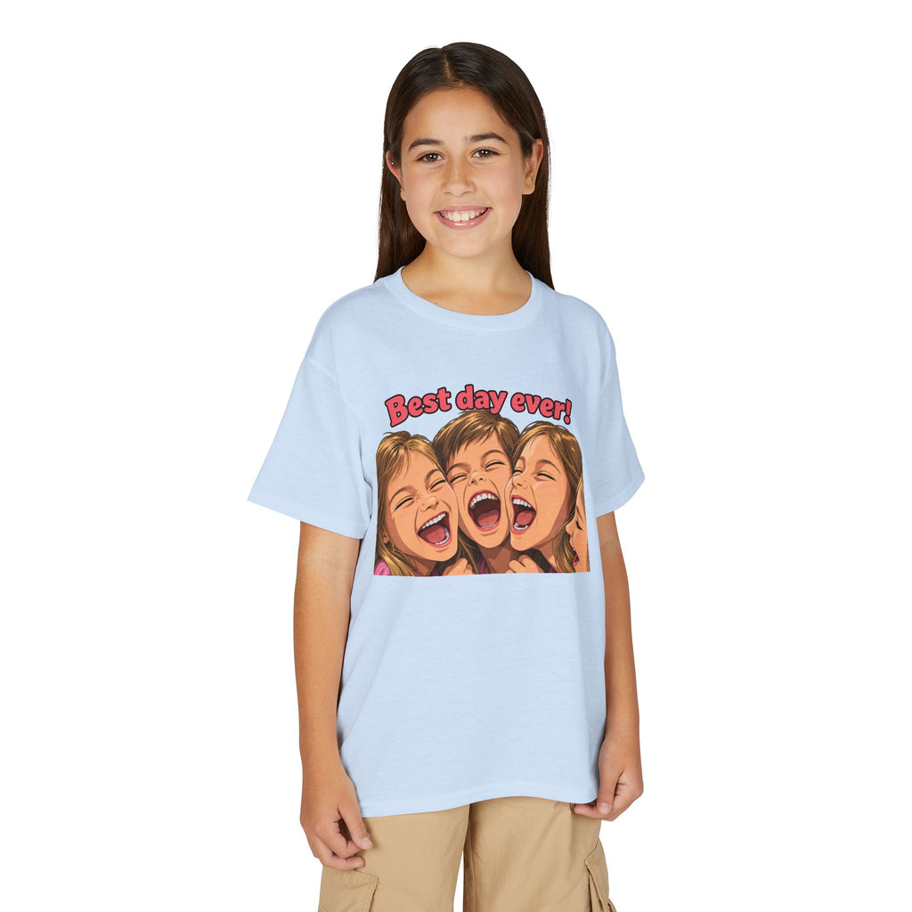Best Day Ever! | Happy Friends Laughing Cartoon Art