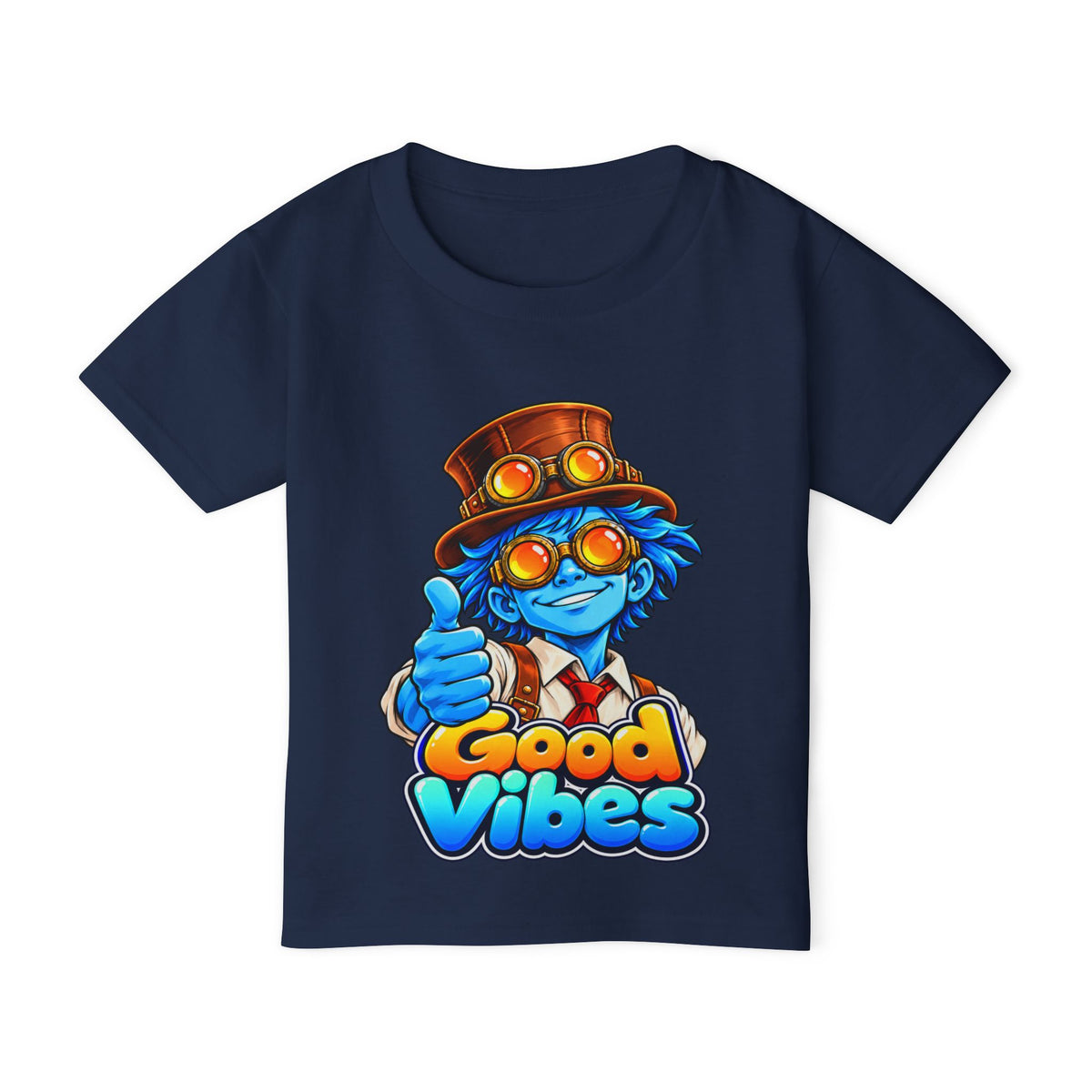Good Vibes – Stay Curious Little Explorer Graphic Tee
