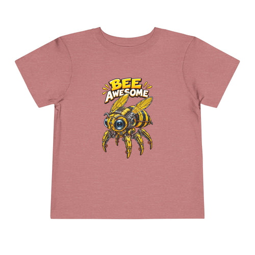 Bee Awesome Toddler Tee — Cute Bumblebee Graphic Kids Shirt
