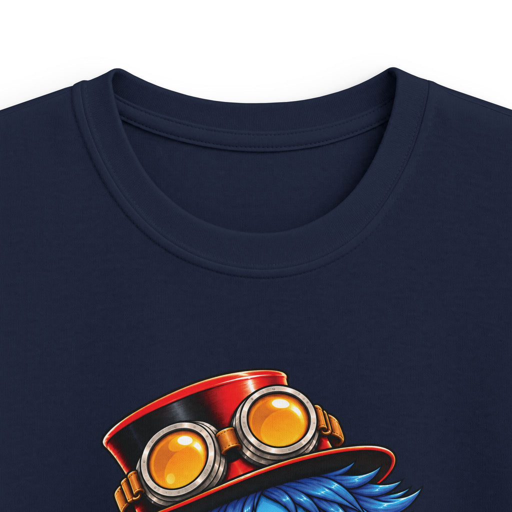 Kids "Study Mode" Tee – Cute Scholarly Steampunk Student Graphic Shirt