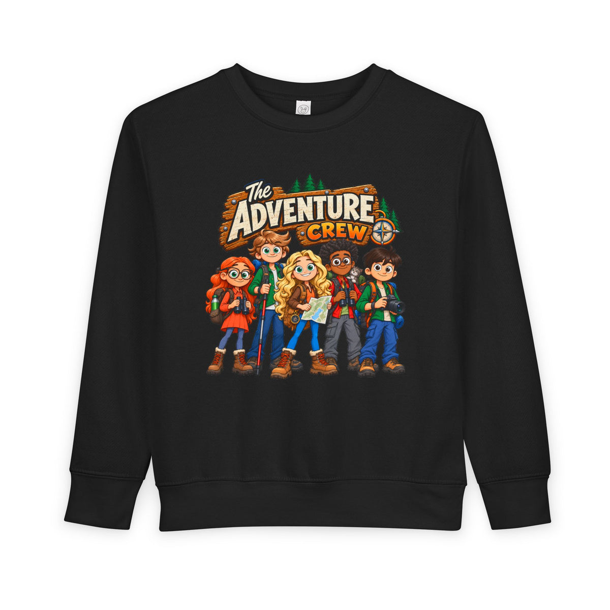 Toddler Sweatshirt — The Adventure Crew Kids Graphic Pullover