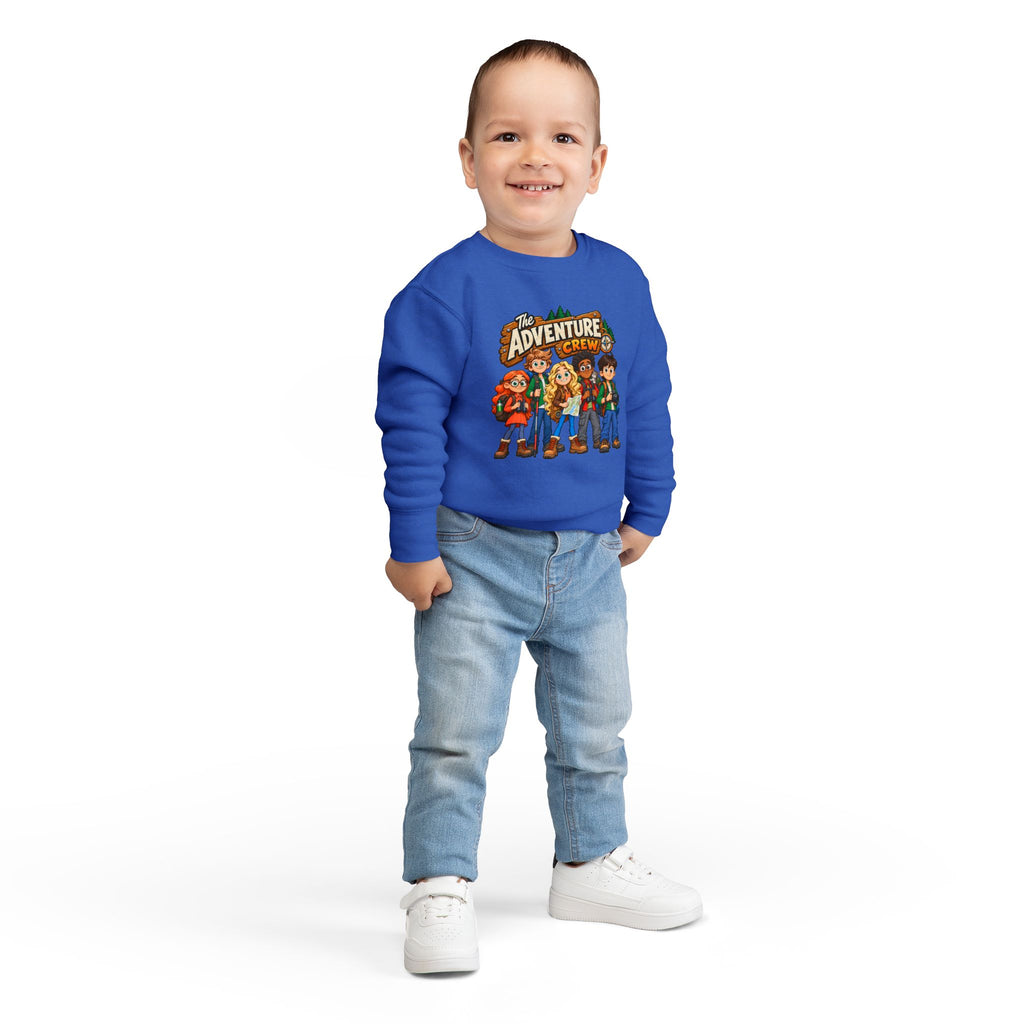 Toddler Sweatshirt — The Adventure Crew Kids Graphic Pullover